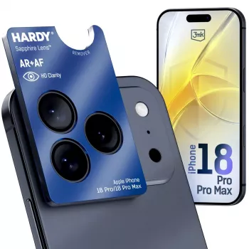 3MK PROTECTION Apple iPhone 18 Pro / 18 Pro Max - 3mk Hardy lente de zafiro