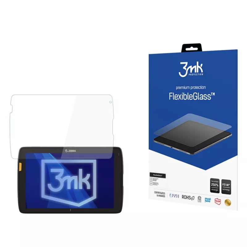 Protector de pantalla híbrido FlexibleGlass 3MK PROTECTION para Zebra ET40/ET45 10,1