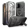 Funda Kevlar MagSafe TECH-PROTECT pack de 2 para iPhone 17 Pro Max / 18 Pro Max - negra