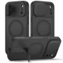 Funda KEVLAR AURA TECH-PROTECT para iPhone 17 Pro / 18 Pro negro mate