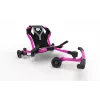 Kart de derrape EzyRoller Drifter X rosa para niños de 6-14 años, propulsado por pies, longitud ajustable 73-107 cm, máx. 70 kg, freno de mano, ruedas de PU