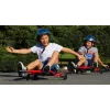 EzyRoller Drifter X kart de drifting impulsado con los pies, 4-12 años, rosa