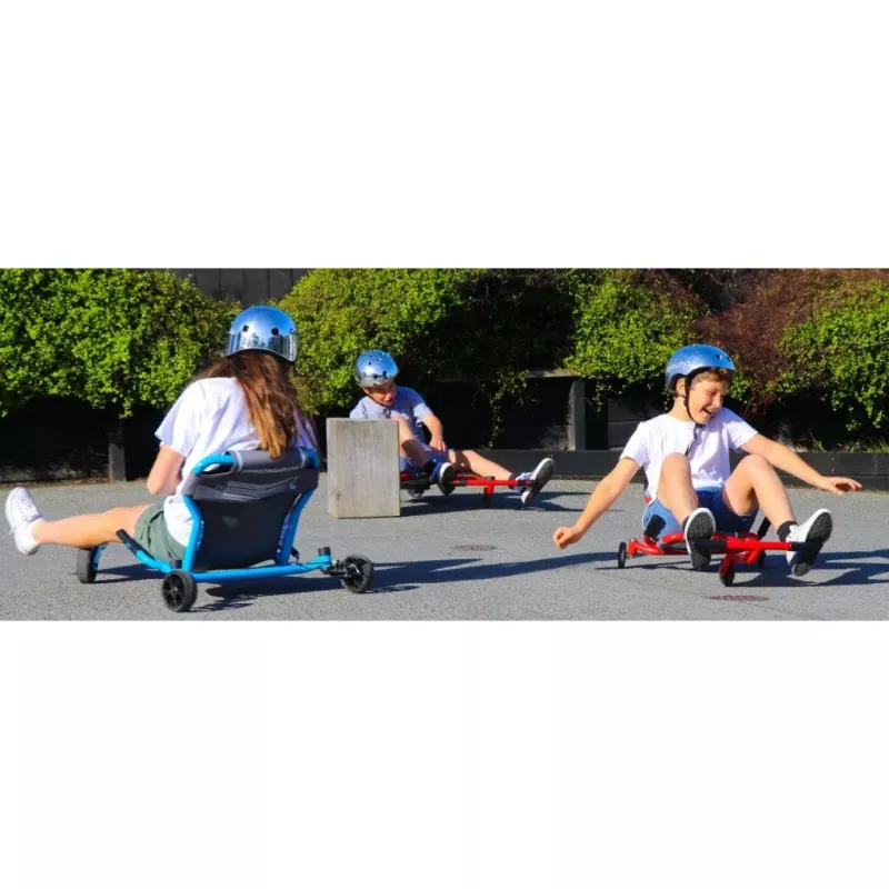 EzyRoller Drifter X kart de drifting impulsado con los pies, 4-12 años, rosa