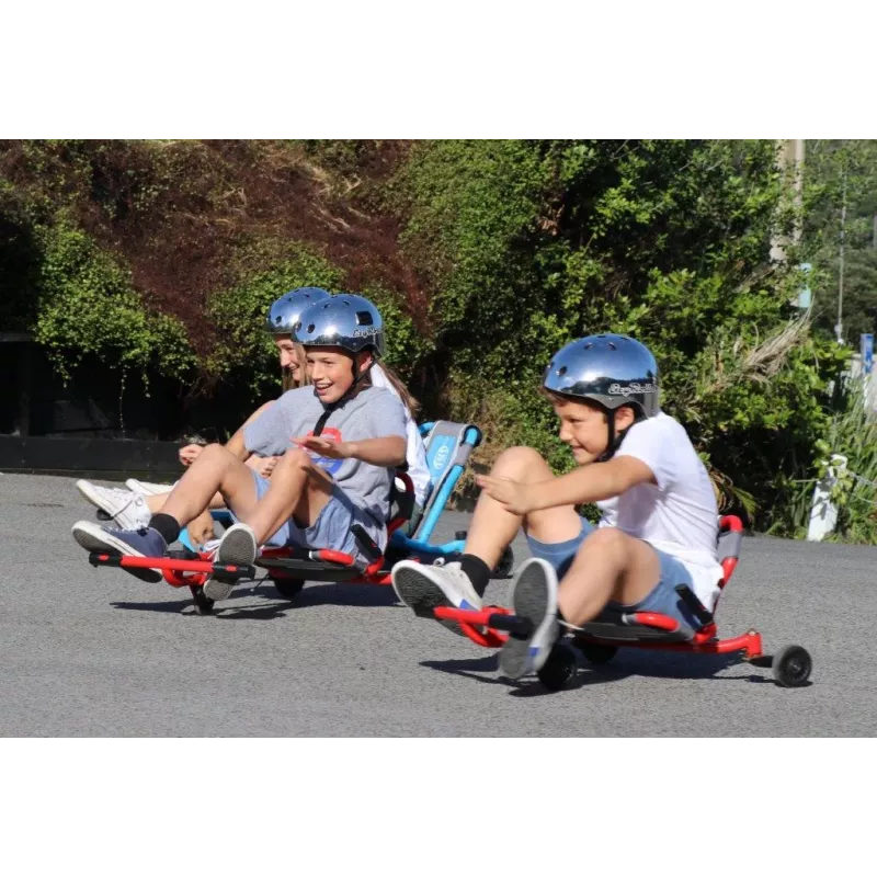 Kart de derrape EzyRoller Drifter Pro X propulsado por pies para niños a partir de 10 años - verde