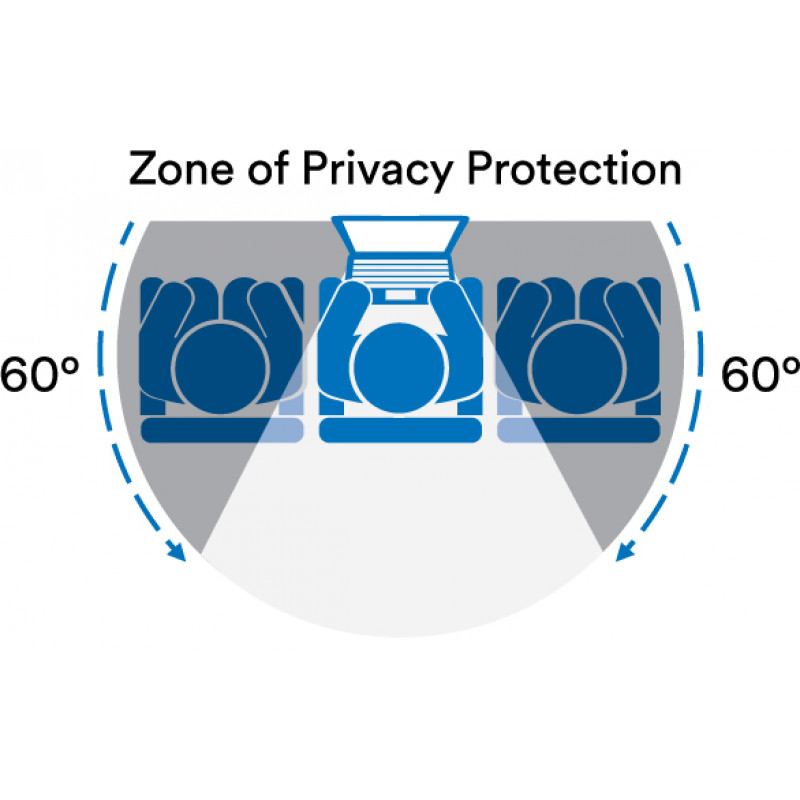 3M Filtro de privacidad para portátil - pantalla clara - extraíble - Flip/Adhesivo - 35 cm (13,8