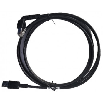 Zebra DS55 Cable USB 7 ft con conector en ángulo recto