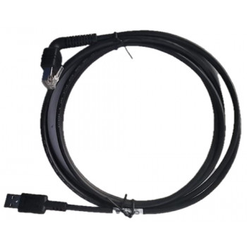 Zebra DS55 Cable USB 7 ft con conector en ángulo recto