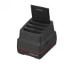 CT37/CT30 XP KIT QBC: Cargador cuádruple de batería (CUP: CT37-QBC-UCP) PSU UK