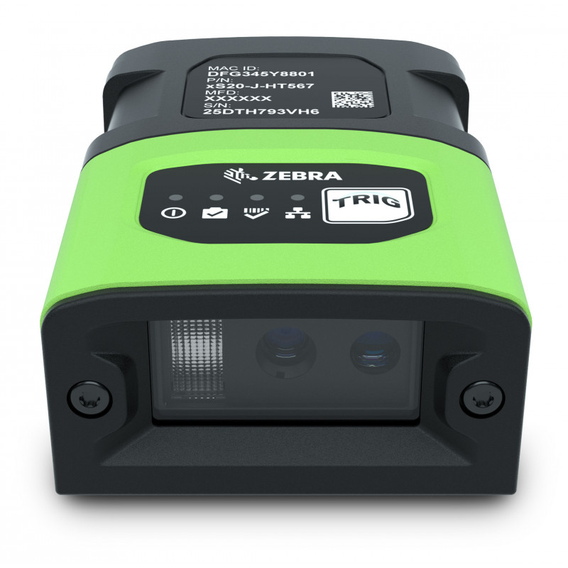 Zebra FS20, alcance estándar, decodificador rápido, Ethernet, autofoco, iluminación blanca