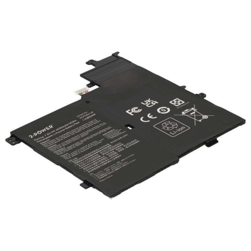 2-power Batería principal Asus V406UA - Batería - 4.000 mAh (2P-0B200-02640000)