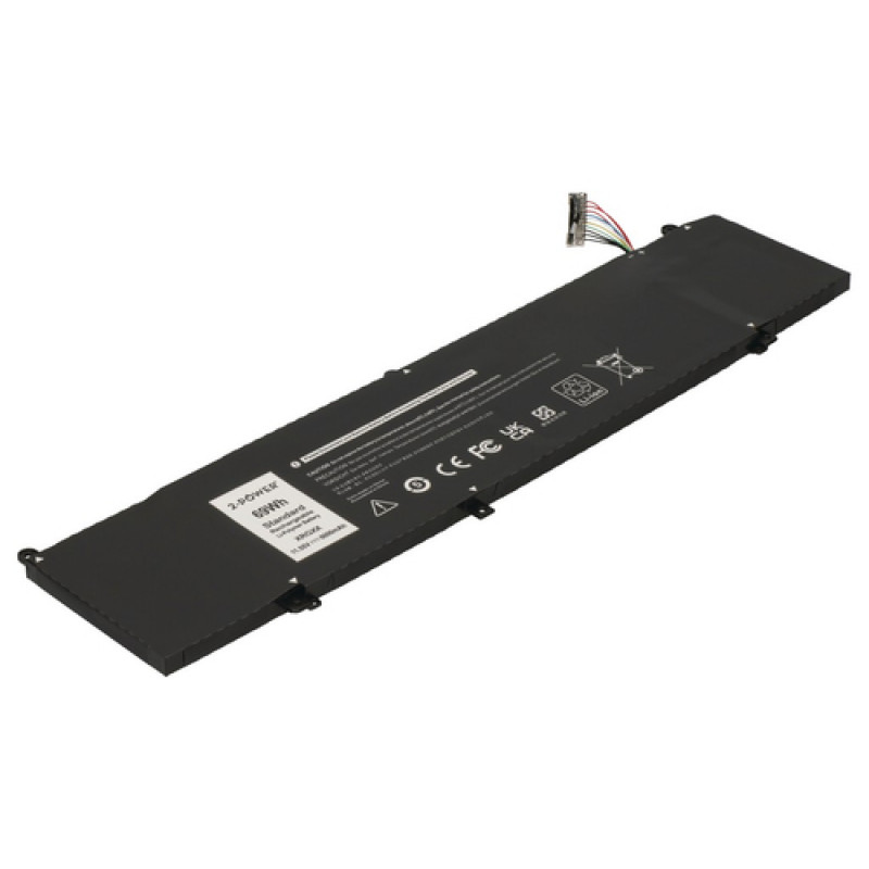 2-power Dell Alienware M15 batería principal - batería - 69 mAh (2P-0JJPFK)