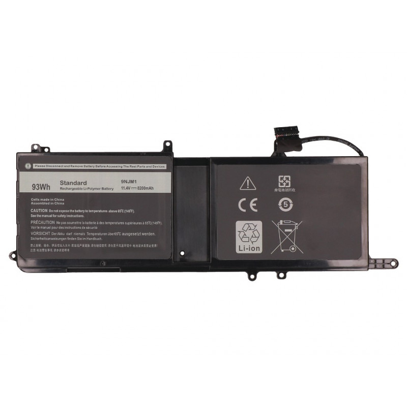 2-Power Batería principal Pack Dell Alienware 15 R3 R4 17 R4 R5 - Batería - 93 mAh (2P-0HF250)