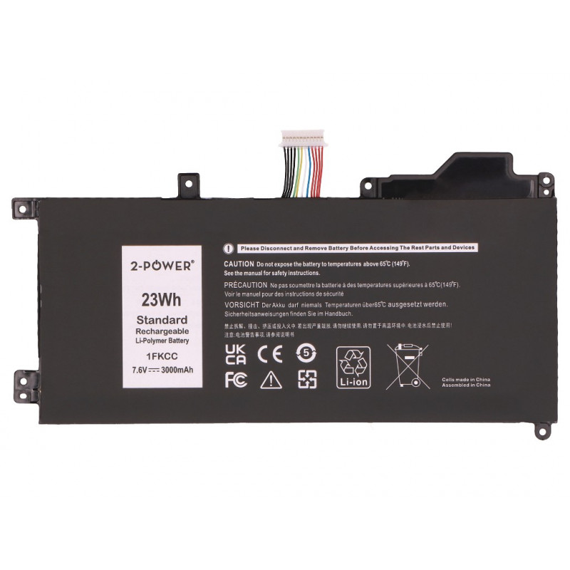 2-Power Batería principal - Batería - 3.000 mAh (2P-1FKCC)