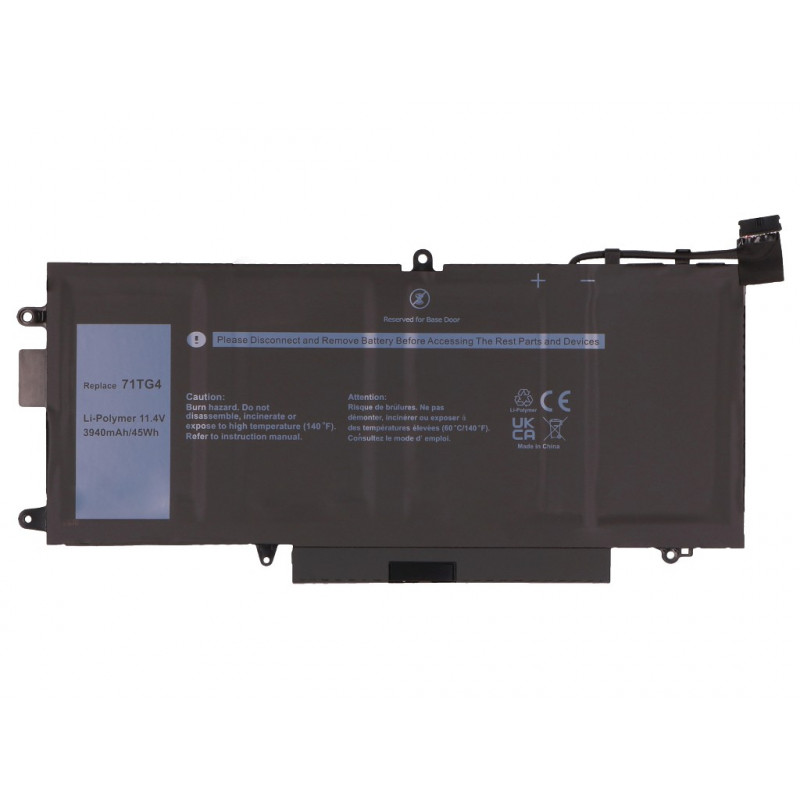 2-power batería principal Dell Latitude 12 5289 2-in-1 - batería - 45 mAh (2P-451-BBZB)