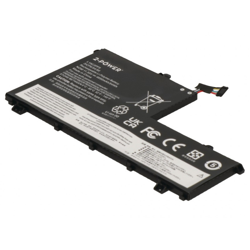 2-power Main Battery Pack Lenovo ThinkPad 15-IIL 20SM - Batería - 53 mAh (2P-5B10W67255)