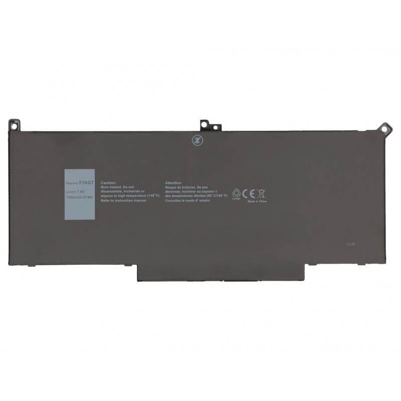 2-power pack de batería principal Dell Latitude 7280 7480 E7480 - batería - 62 mAh (2P-451-BBYE)