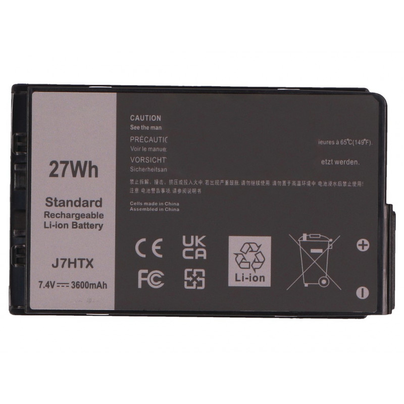 2-Power batería principal Dell Latitude 12 7212 - batería - 3.600 mAh (2P-451-BCDH)