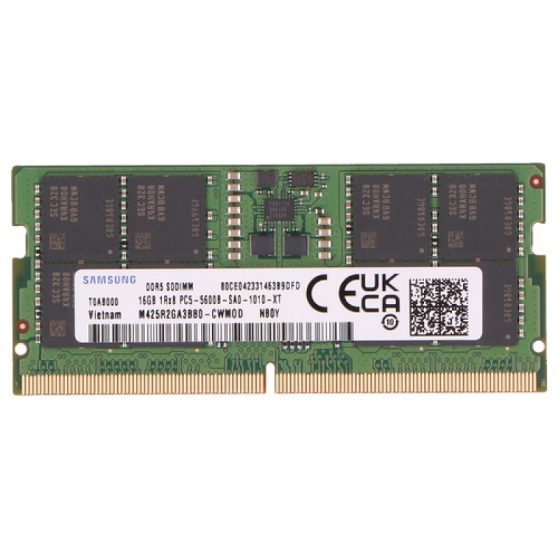 2-Power 16GB DDR5 5600MHz CL40 SoDIMM (2P-5M31K03060)