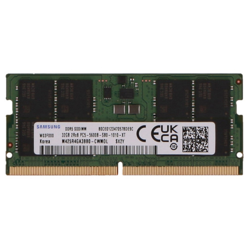 2-Power 32GB DDR5 5600MHz CL40 SoDIMM (2P-5M31K03061)
