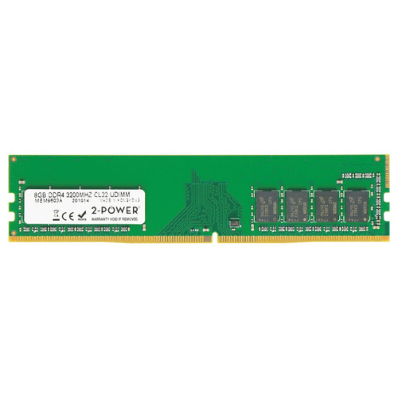 2-Power 2P-5M31K03079 - 8 GB - 1 x 8 GB - DDR4 - 3200 MHz