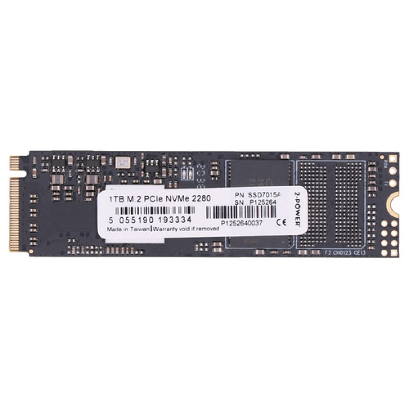 SSD 2-Power 1TB M.2 2280 PCIe 3.0 x4 NVMe, interno (2P-5SS0V26419)