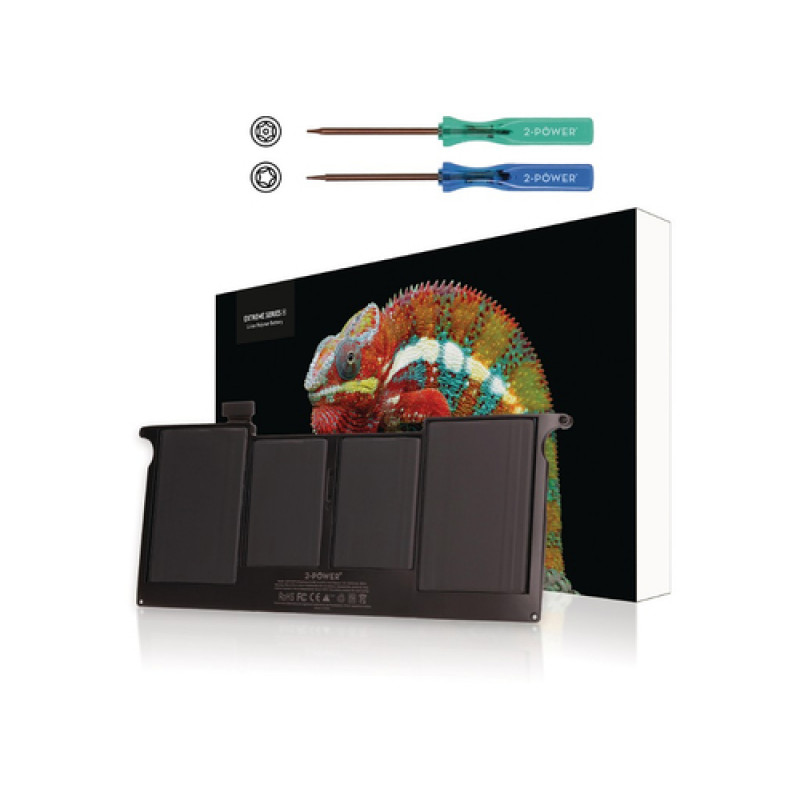 2-power 2P-A1495 - Batería - Apple MacBook Air 11 A1370 (Mid 2011 EMC2471) - A1465 (Mid 2012 EMC2558 - Mid 2013 EMC2631 - Early...