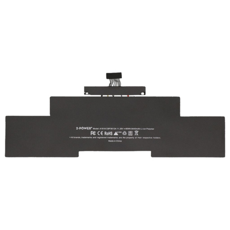 2-power 2P-A1618 - Batería - Apple MacBook Pro 15 A1398 Mid 2015 (EMC2909 - EMC2910)