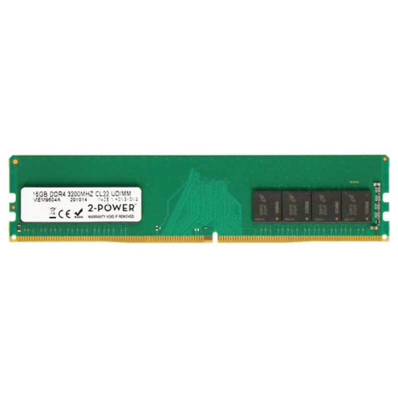 2-power 2P-AB371019 - 16 GB - 1 x 16 GB - DDR4 - 3200 MHz