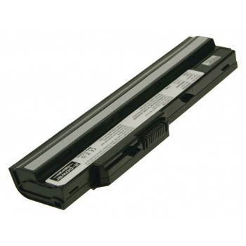 2-power batería principal MSI Wind U100 negro - batería - 2.200 mAh (2P-BTY-S12)