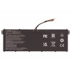 2-power Batería principal - Batería - 3.400 mAh (2P-AP19B8K)
