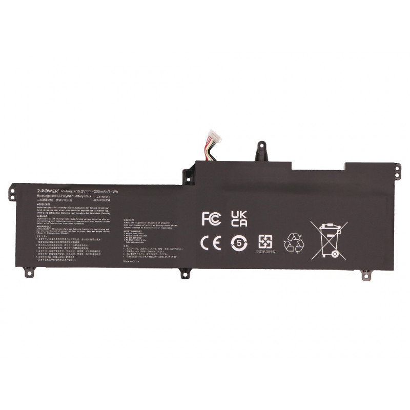2-POWER batería principal - batería - 64 mAh (2P-C41N1541)