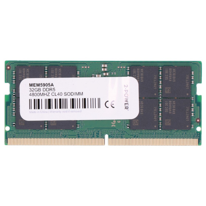 2-power CL40 SoDIMM - 32 GB - DDR5 (2P-KCP548SD8-32)