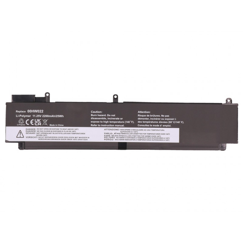 2-Power batería principal Lenovo ThinkPad T460s T470s - Batería - 2200 mAh (2P-FRU00HW022)
