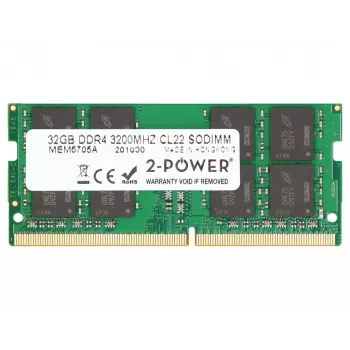 2-power 2P-KCP432SD8/32 - 32 GB - 1 x 32 GB - DDR4 - 3200 MHz