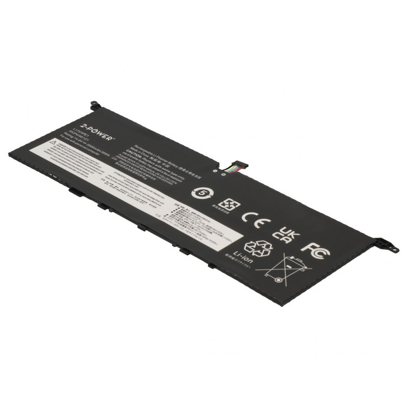 2-power Hauptakku-Pack Lenovo Yoga S730-13IML - Batería - 2.600 mAh (2P-L17C4PE1)