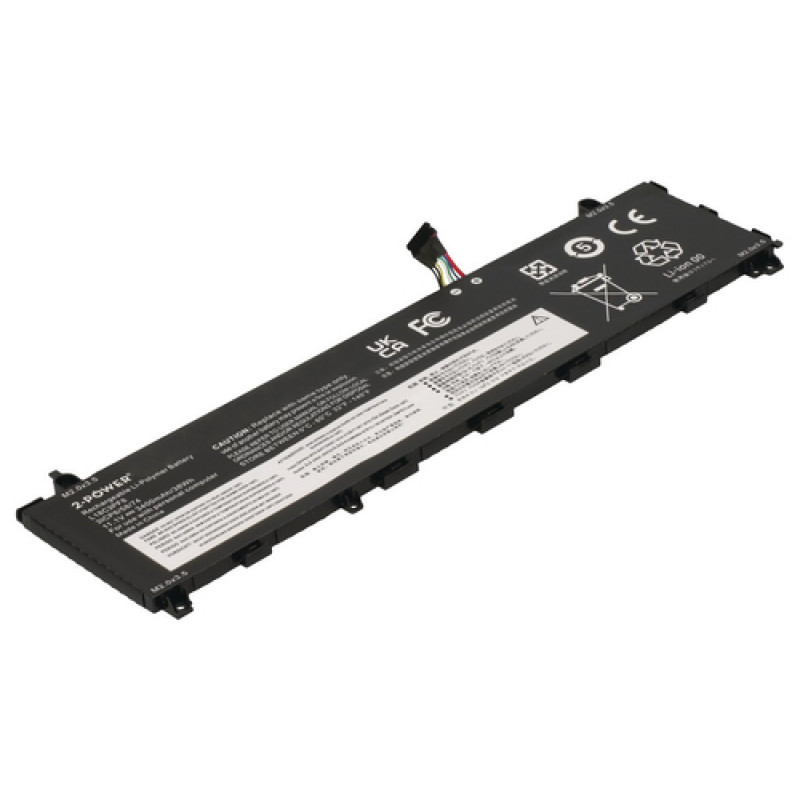 2-power Hauptakku-Pack Lenovo IdeaPad S340-13IML 81UM - Batería - 3.400 mAh (2P-L18M3PFB)