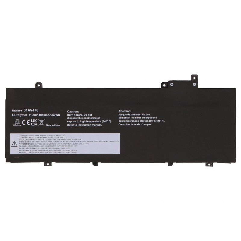 2-POWER batería principal Lenovo ThinkPad T480s 20L7 - batería - 44 mAh (2P-L17L3P71)