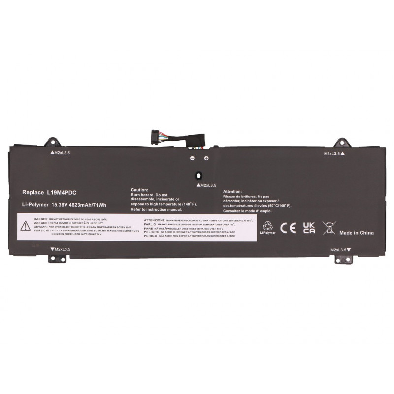 2-Power batería principal - batería - 71 mAh (2P-L19C4PDC)