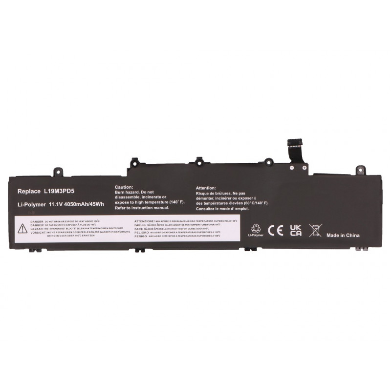 2-power batería principal Lenovo ThinkPad E15 Gen 2 - batería - 45 mAh (2P-L19D3PD5)