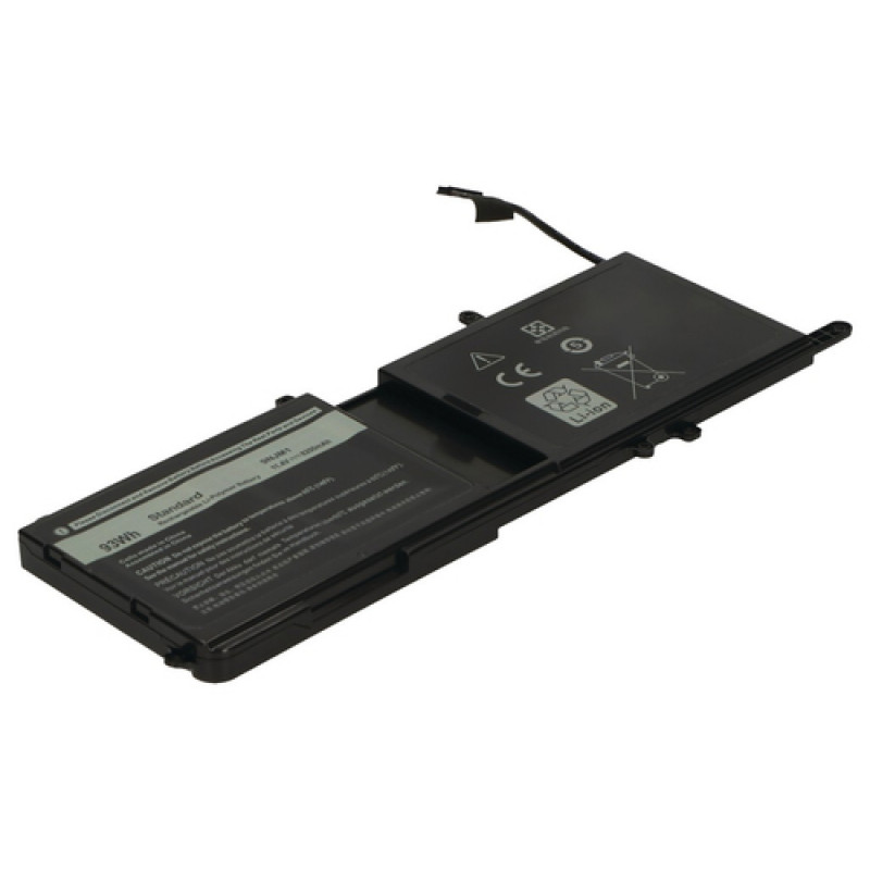 2-Power Pack de batería principal para Dell Alienware 15 R3 R4 17 R4 R5 - Batería - 93 mAh (2P-MG2YH)