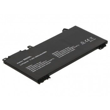 2-Power Batería principal HP RE03XL - Batería - 45 mAh