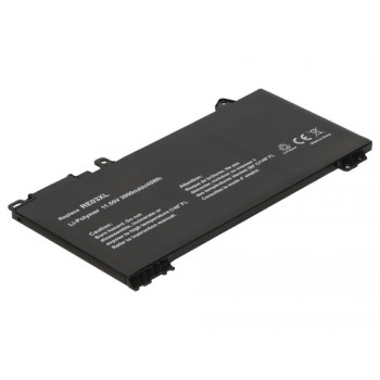 2-Power Batería principal HP RE03XL - Batería - 45 mAh
