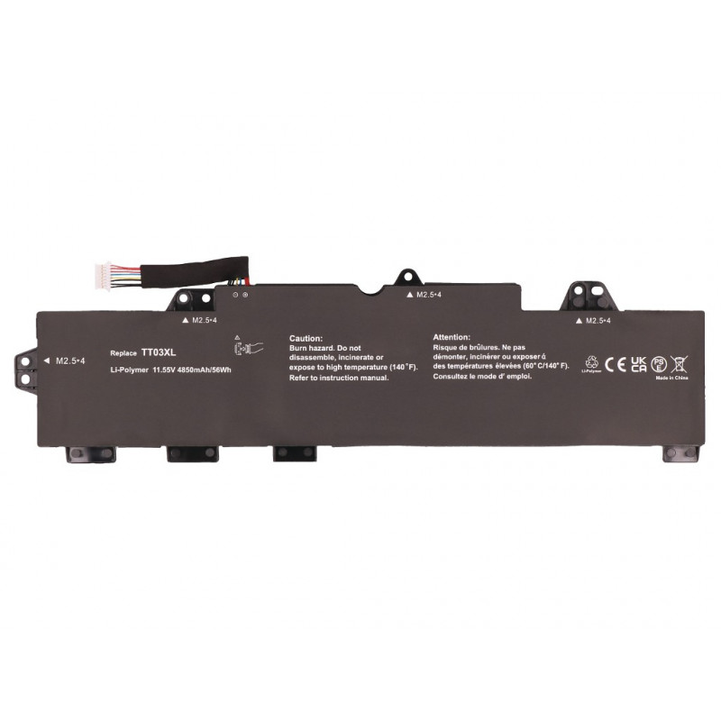 2-Power batería principal para HP EliteBook 755 G5 - batería - 56 mAh