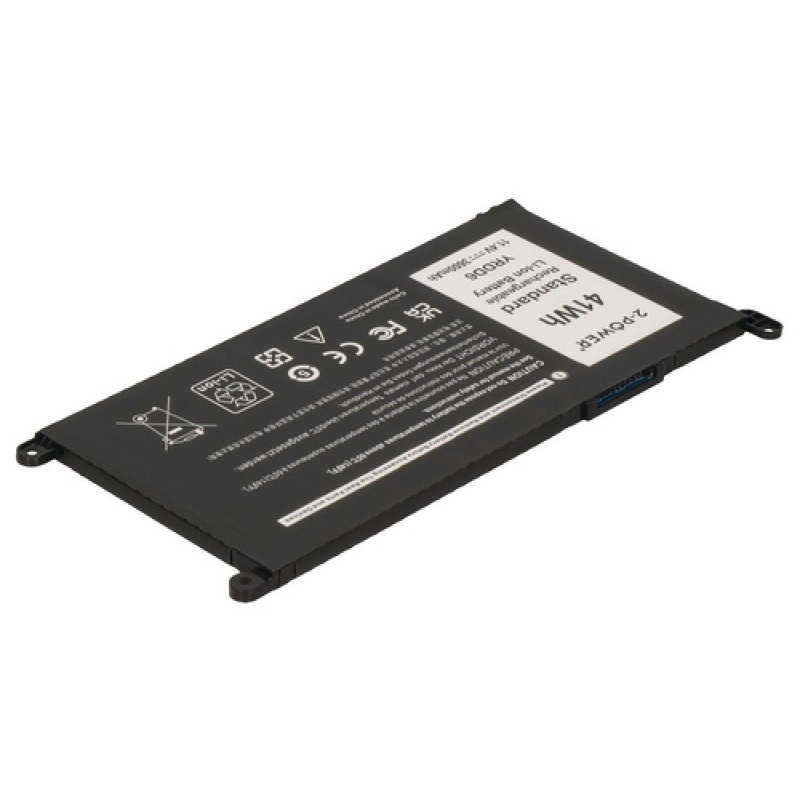 2-Power Batería principal Dell Inspiron 3579 - Batería - 41 mAh (2P-TRDD6)