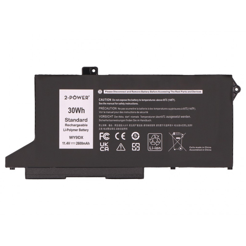 2-Power Batería principal - Batería - 2.600 mAh (2P-WK3F1)