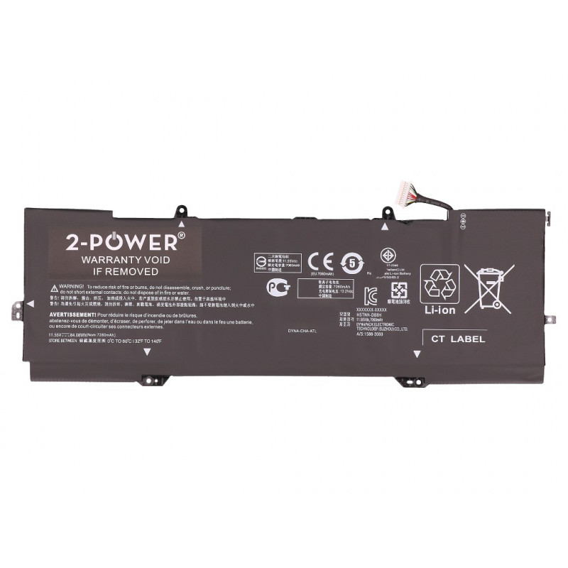 2-power 2P-YB06084XL - Batería - Batería 79 mAh 11,6 V