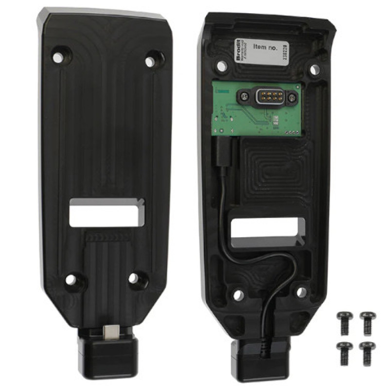 Adaptador de trineo para terminal portátil Zebra - para Zebra RFD40