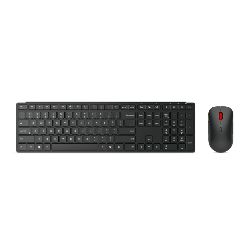 Teclado y ratón inalámbricos combo multidispositivo profesional LENOVO FIN/SWE