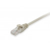 Equip cable de parcheo Cat6A U/UTP 2xRJ45 1,50 m beige LSZH bolsa de plástico