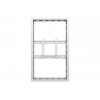 M PRO SERIES – Carcasa 43 pared pequeña blanca